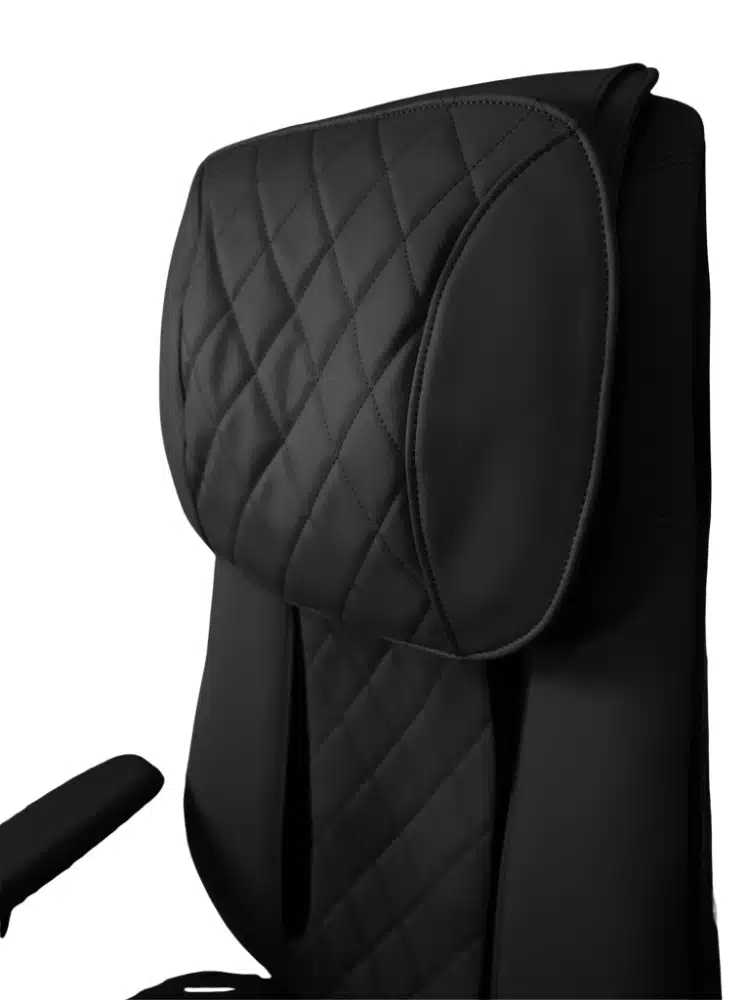 Serenity-massage-office-chair-black-headrest